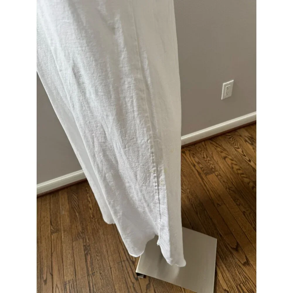 Frank & Eileen Harper Perfect Tee Maxi Dress White Size Medium - Picture 4 of 6
